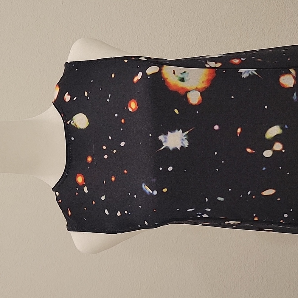 Impulsive Size Xs Printed shift dress
